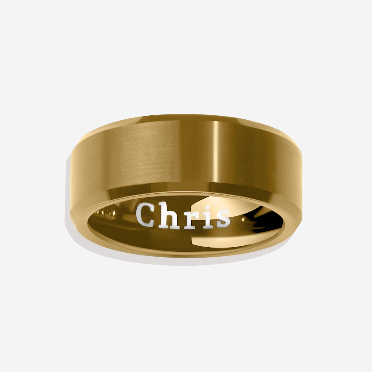 Bague pour homme en tungstène