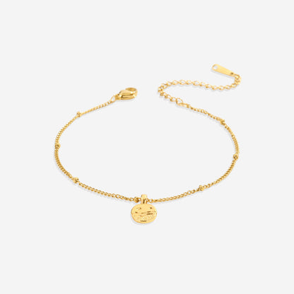 Bracelet délicat motif vagues côtières