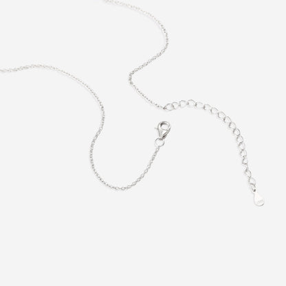 Collier barre avec pierre de naissance
