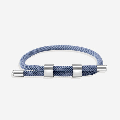 Bracelet réglable en corde à double boucle