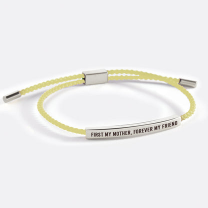 Bracelet Inspire « D'abord ma mère, pour toujours mon amie »