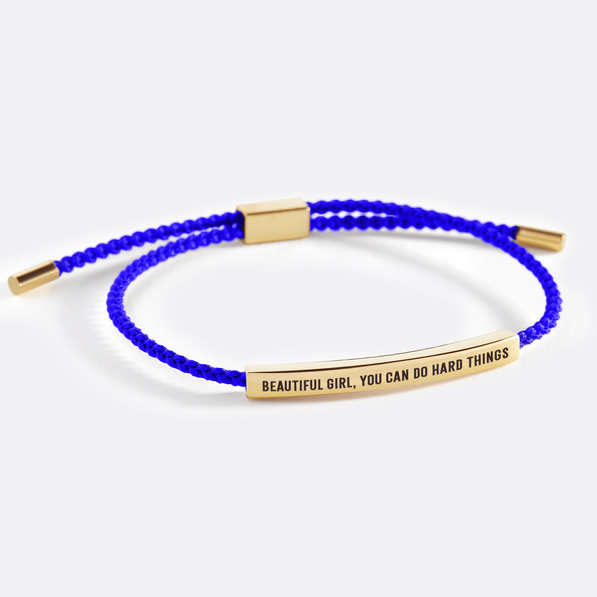 Belle fille, tu peux faire des choses difficiles Bracelet d'inspiration