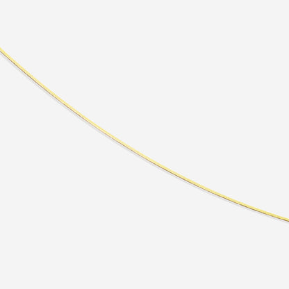 Collier délicat à chevrons
