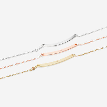 Bracelet délicat avec pierre de naissance