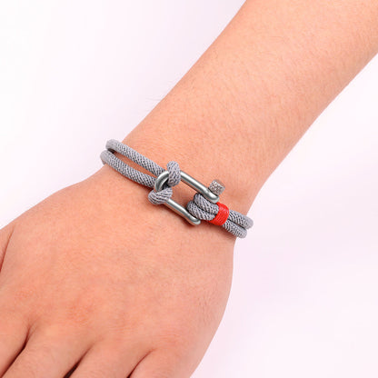 Bracelet en corde d'ancre
