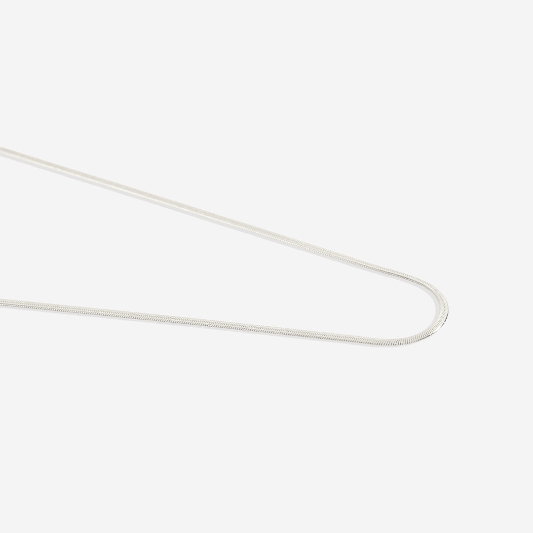 Collier délicat à chevrons