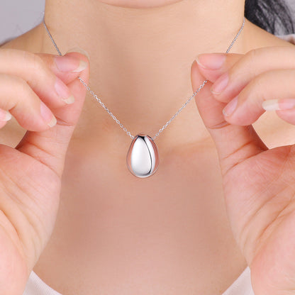 Collier pendentif galet