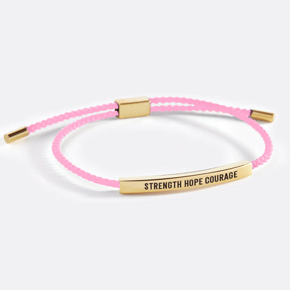 Bracelet Force, Espoir, Courage, Inspiration