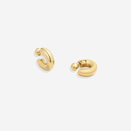 Boucles d'oreilles créoles réversibles