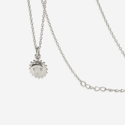 Sun Charm Pendant Necklace