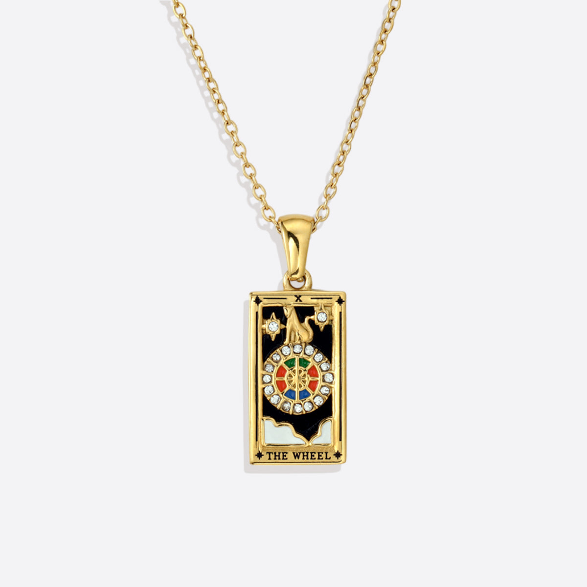 Le collier de tarot de la roue