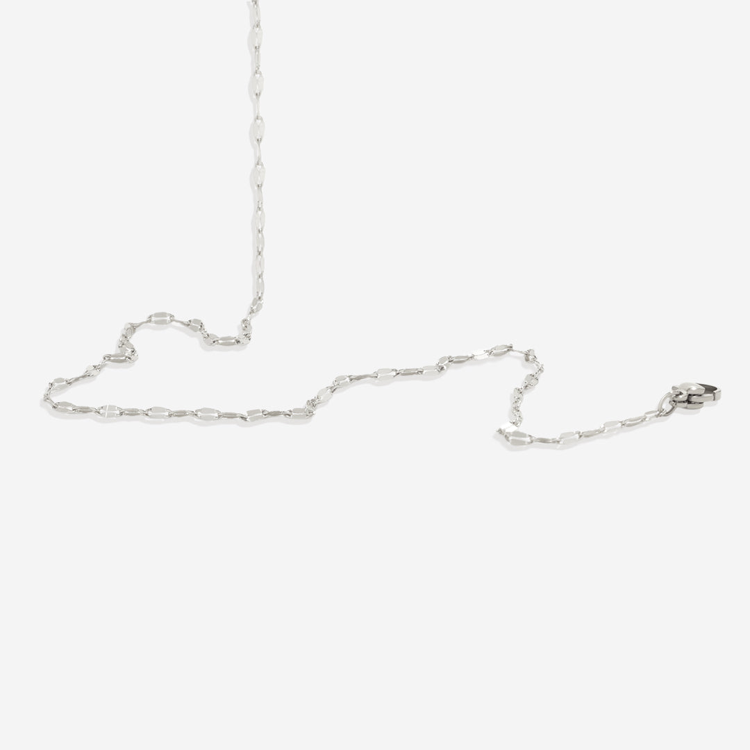 Collier chaîne pétale