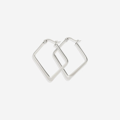 Boucles d'oreilles géométriques Girl Boss