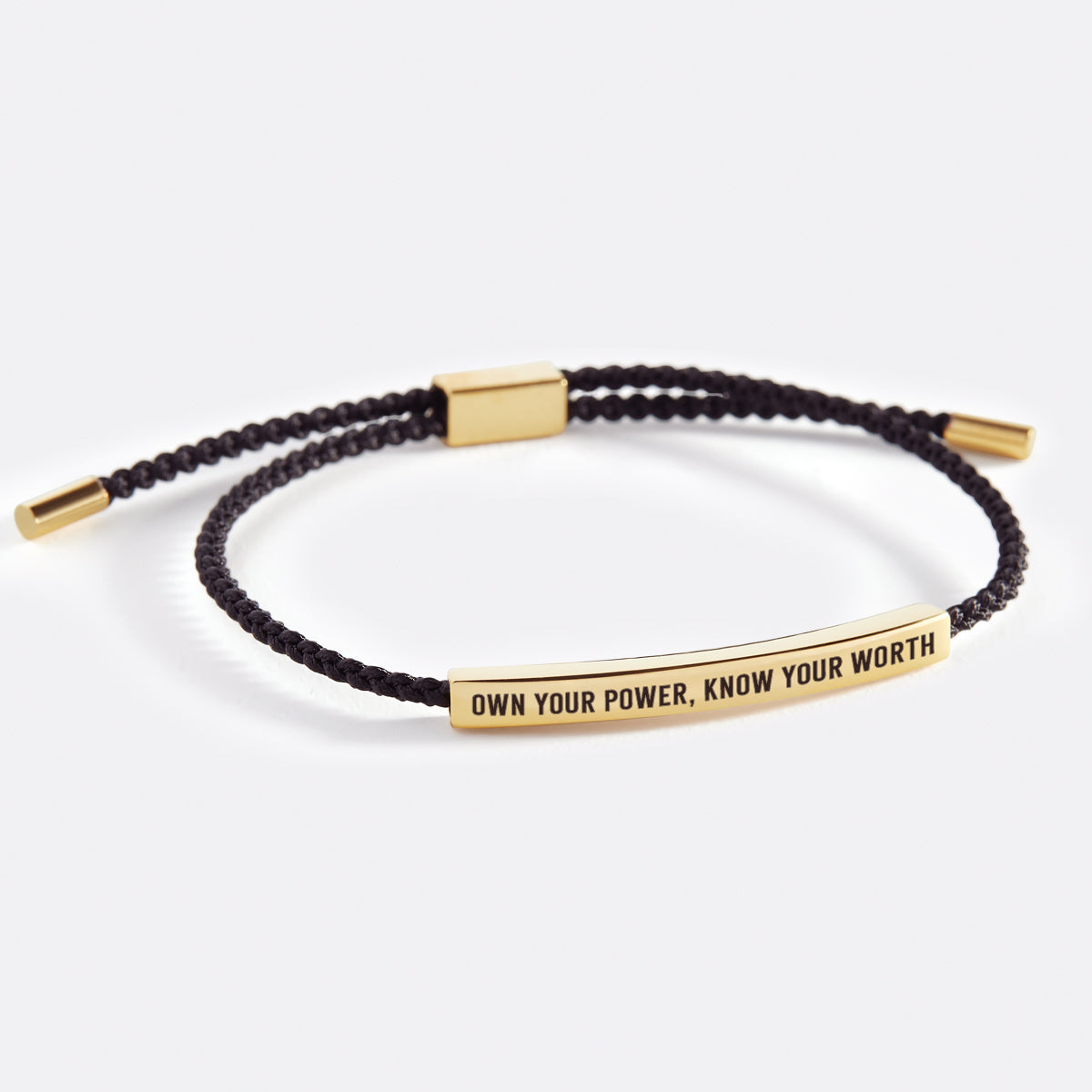 Bracelet Inspirez-vous de votre pouvoir, connaissez votre valeur