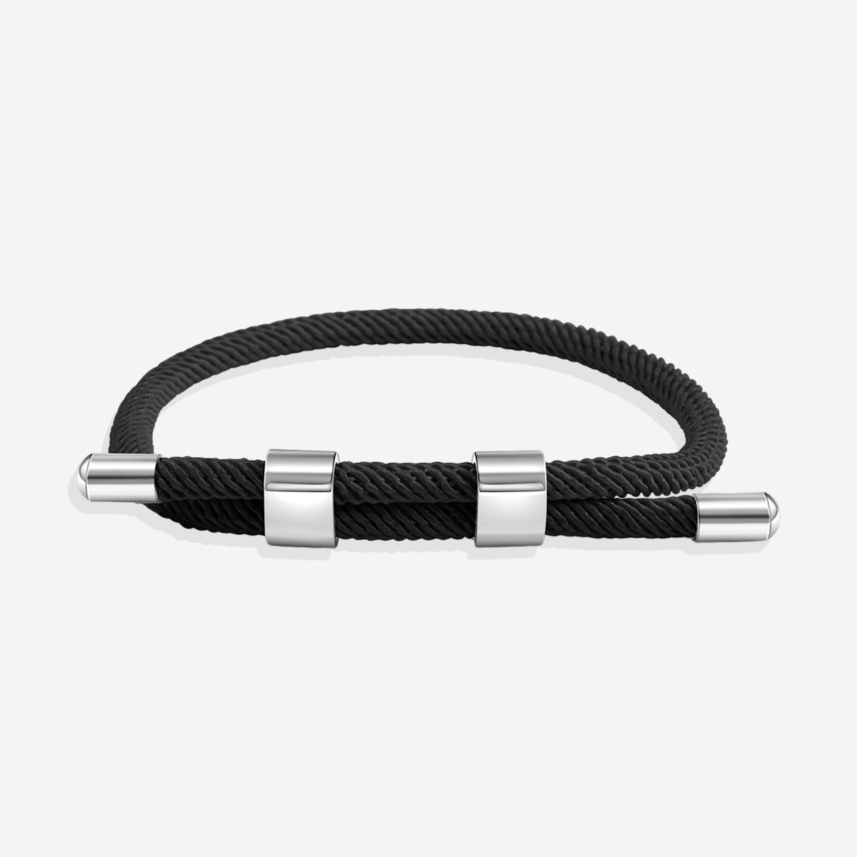Bracelet réglable en corde à double boucle