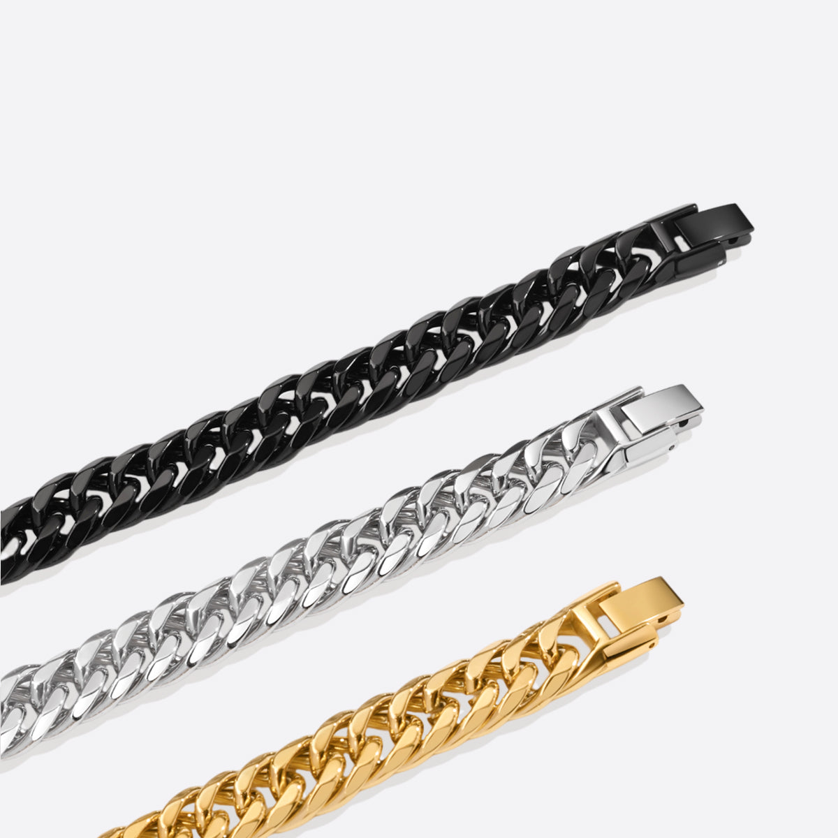 Bracelet à maillons épais pour homme