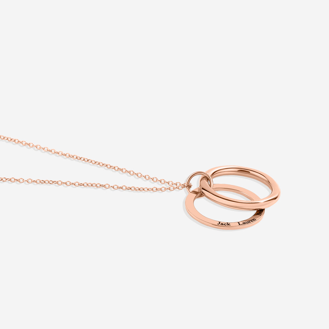 Hidden Message Ring Necklace