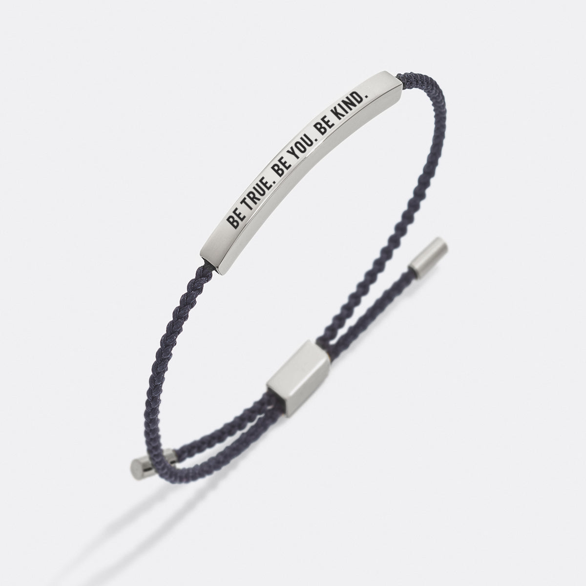 Bracelet Inspiré « Soyez vrai. Soyez vous-même. Soyez bienveillant »
