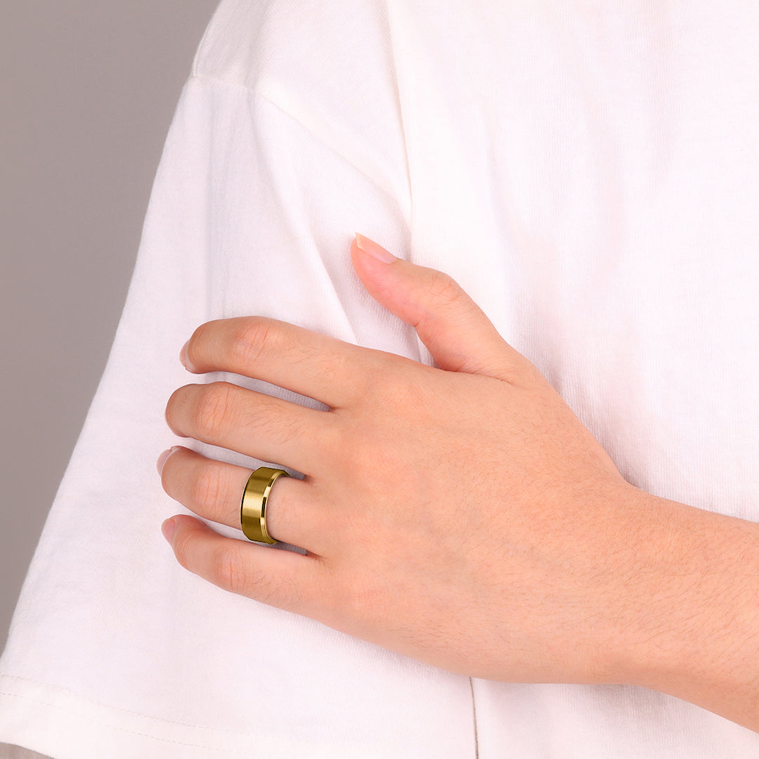 Bague pour homme en tungstène