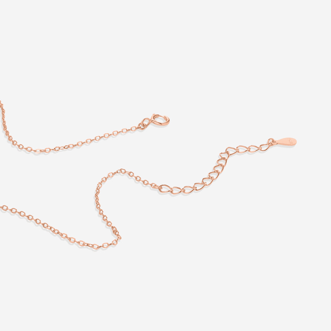 Petit tour de cou en forme de cœur turquoise