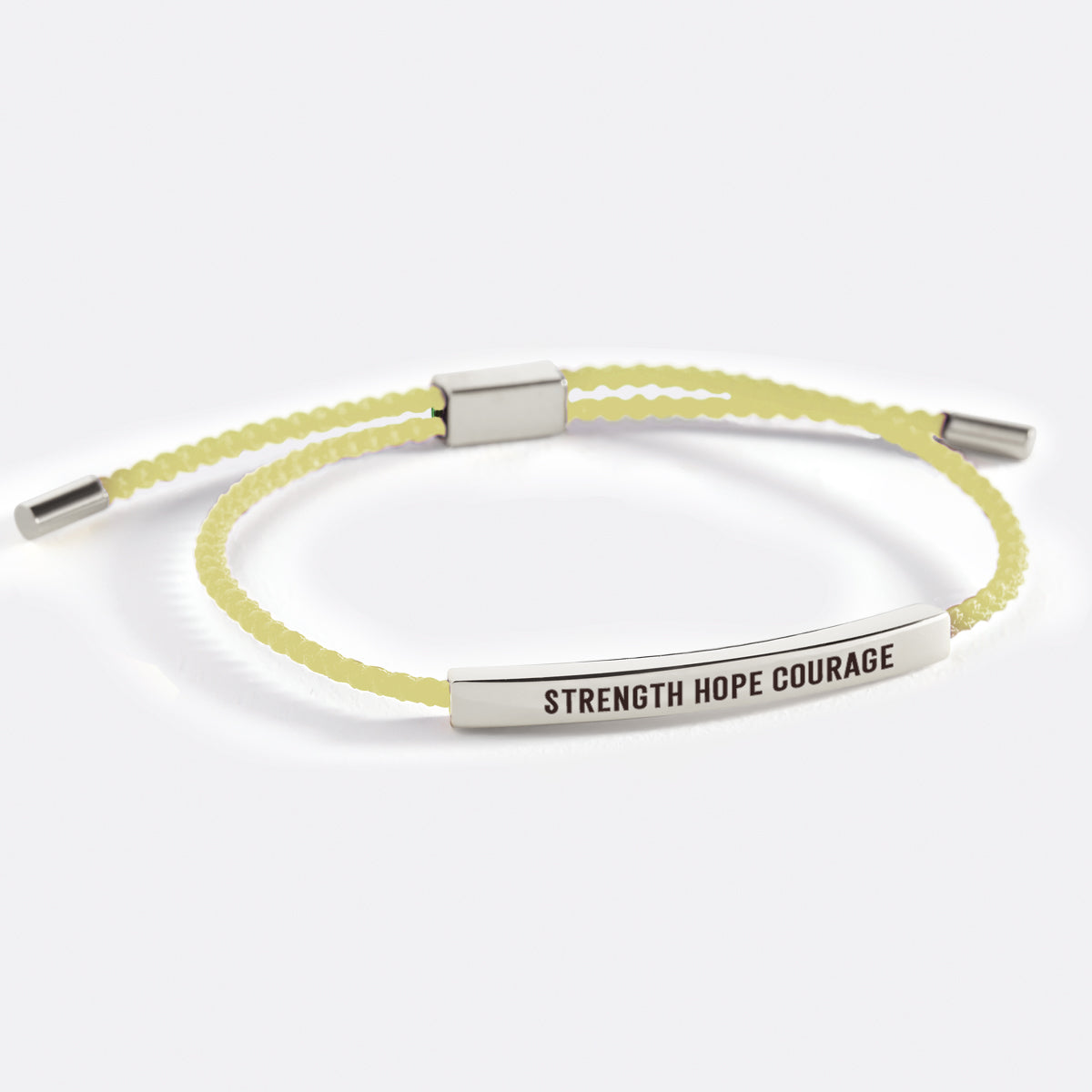 Bracelet Force, Espoir, Courage, Inspiration