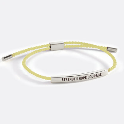 Bracelet Force, Espoir, Courage, Inspiration