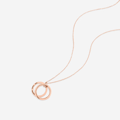 Hidden Message Ring Necklace