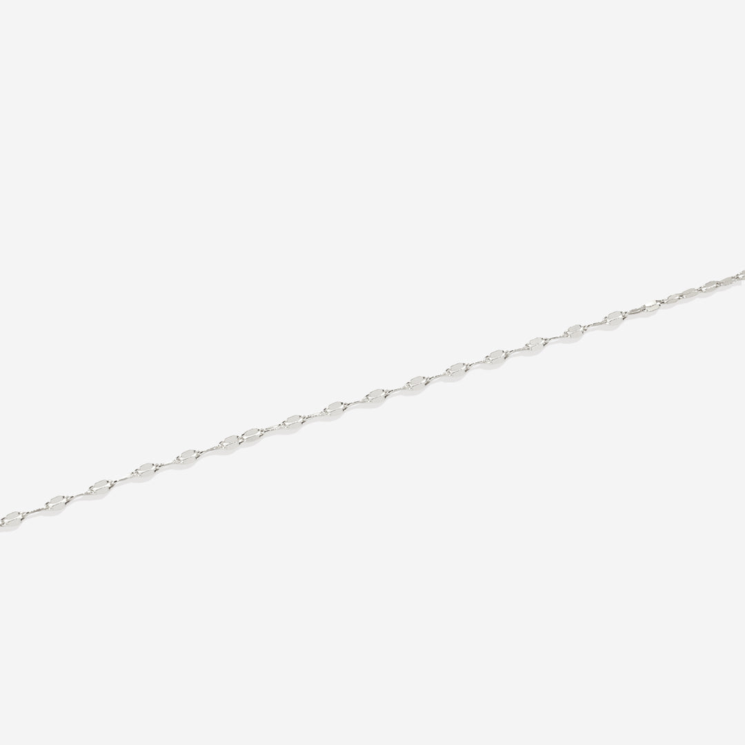 Collier chaîne pétale