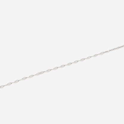 Collier chaîne pétale