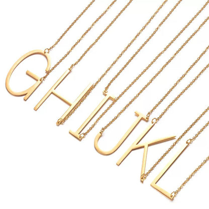 Statement Initial Necklace