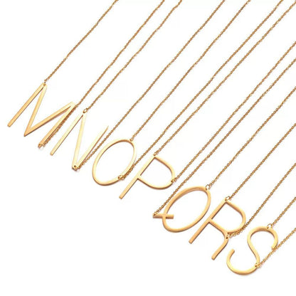 Statement Initial Necklace