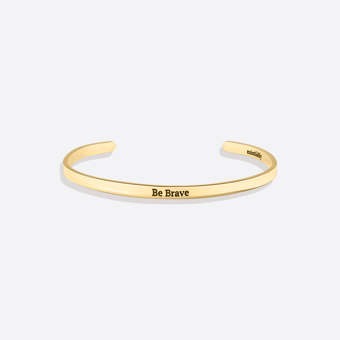 Bracelet manchette fin personnalisé