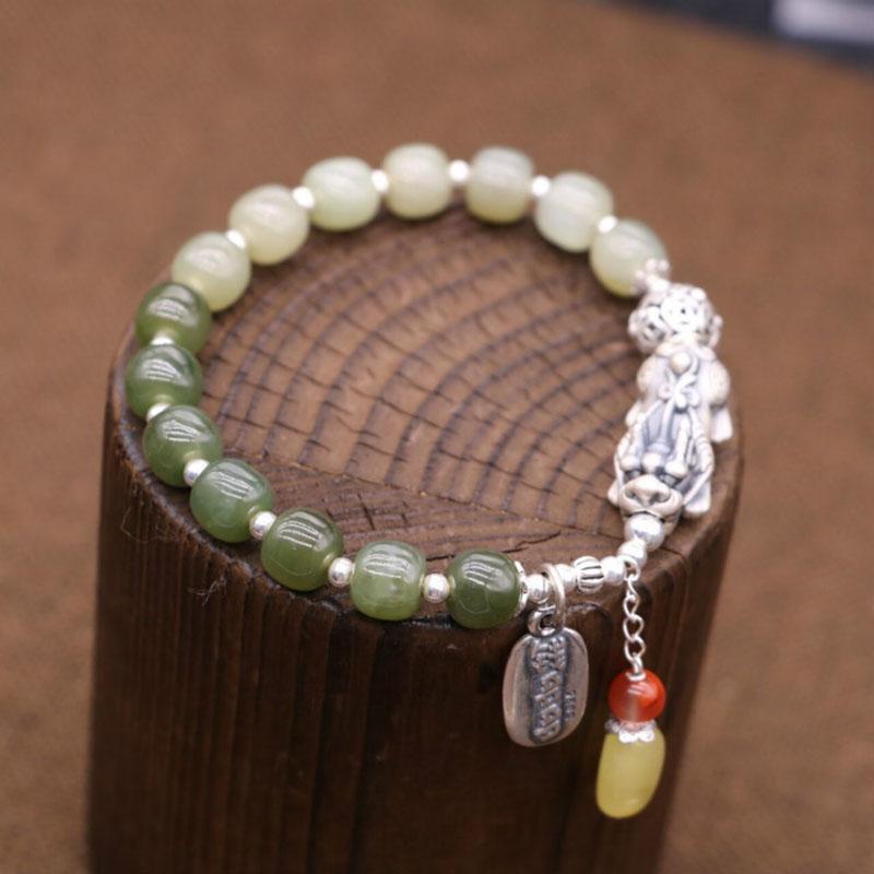 Green Jade Pixiu Fortune Bracelet