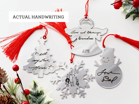 Personalisiertes Ornament | Benutzerdefinierte Handschrift