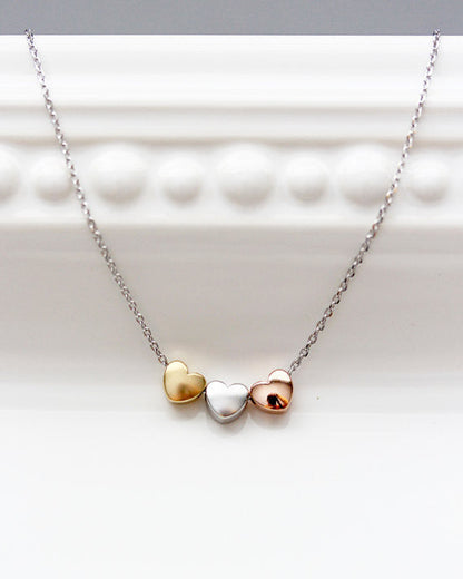 Three Hearts Necklace
