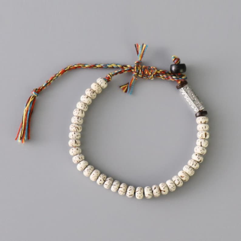 Tibetan Bodhi Seed Bracelet, Prayer Bracelet, Mantra Bracelet,  Protection Bracelet, Lucky Bracelet, Meditation Bracelet