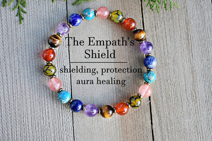 Seven Chakra Energy Bracelet Healing Beaded Buddha Charm Bracelet for Meditation