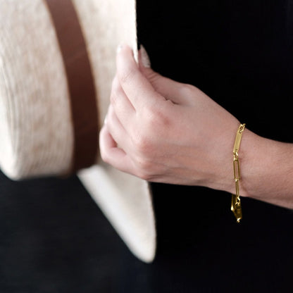 Paperclip Bracelet With Names