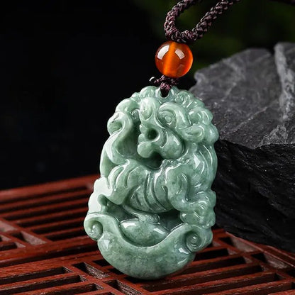 Jadeite Good Luck Necklace