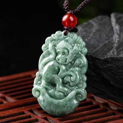 Jadeite Good Luck Necklace