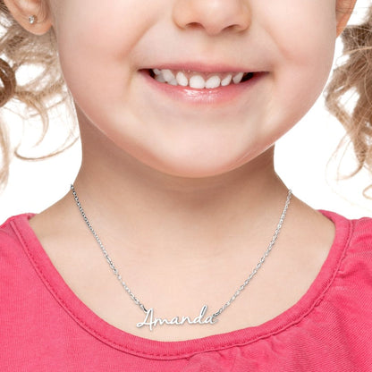 Collier avec nom de fée pour enfants