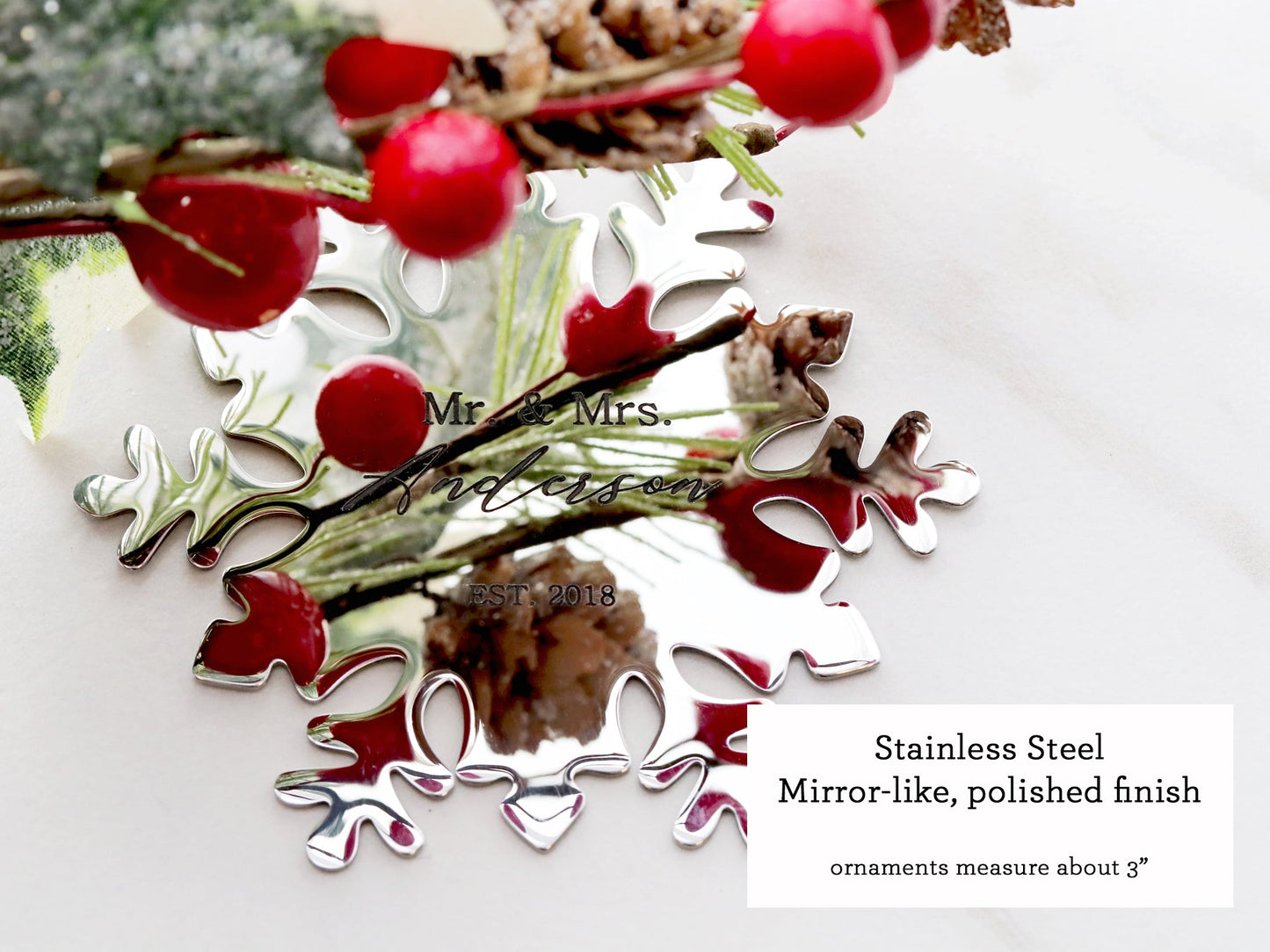 Personalisiertes Ornament | Benutzerdefinierter Text