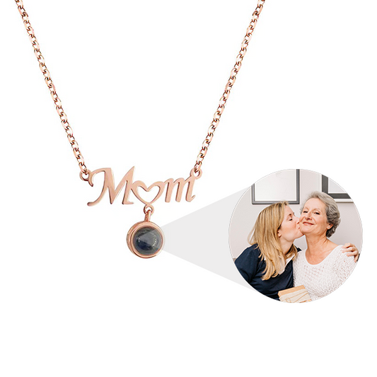 Personalisierte Fotokette für Mama