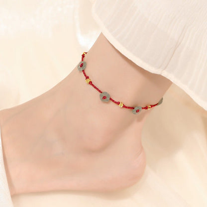 Money Flower Anklet