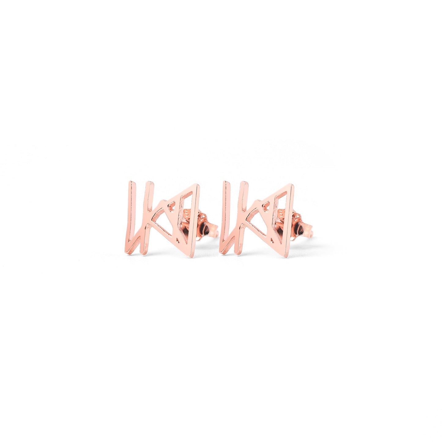 Monogram Name Earrings