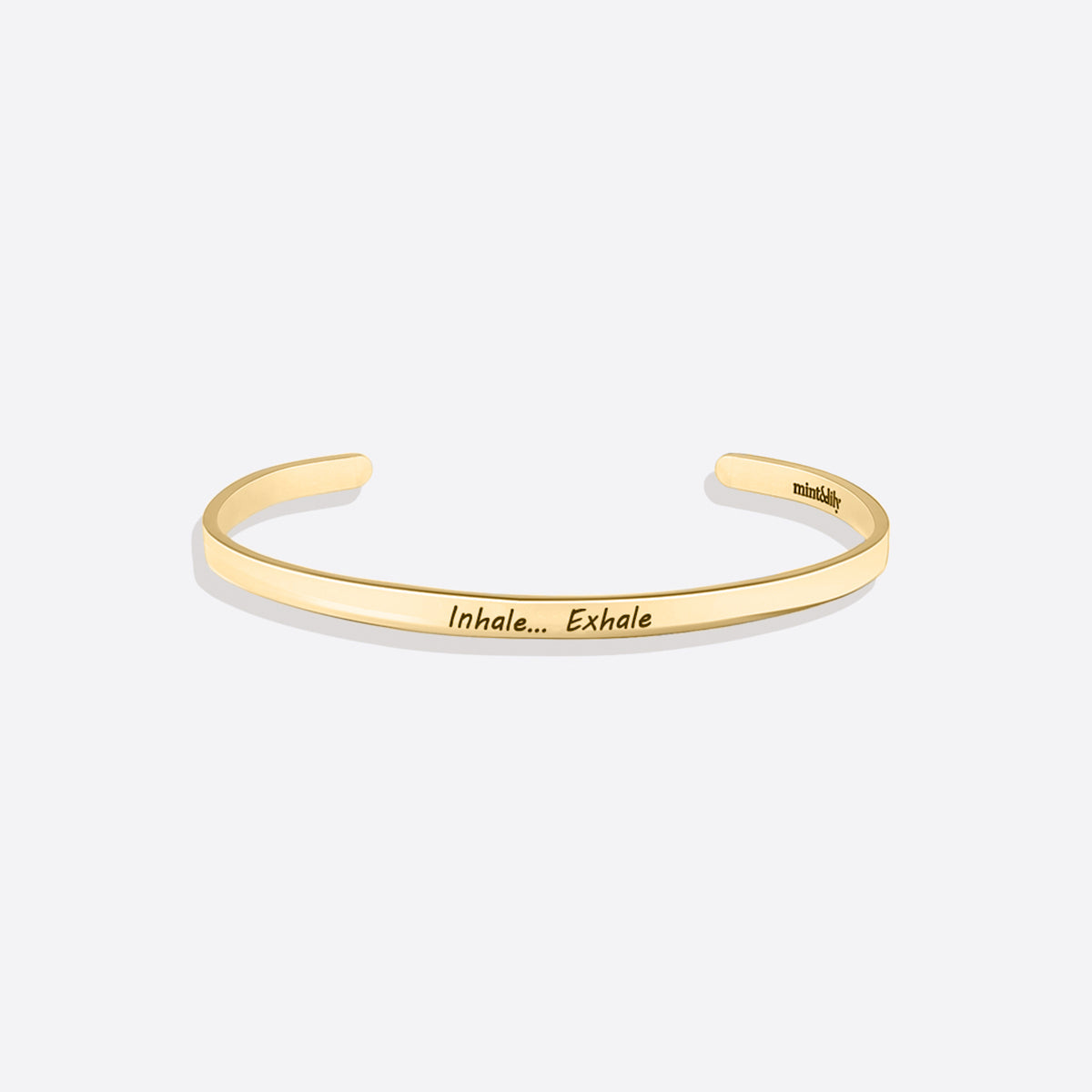 Bracelet manchette fin personnalisé