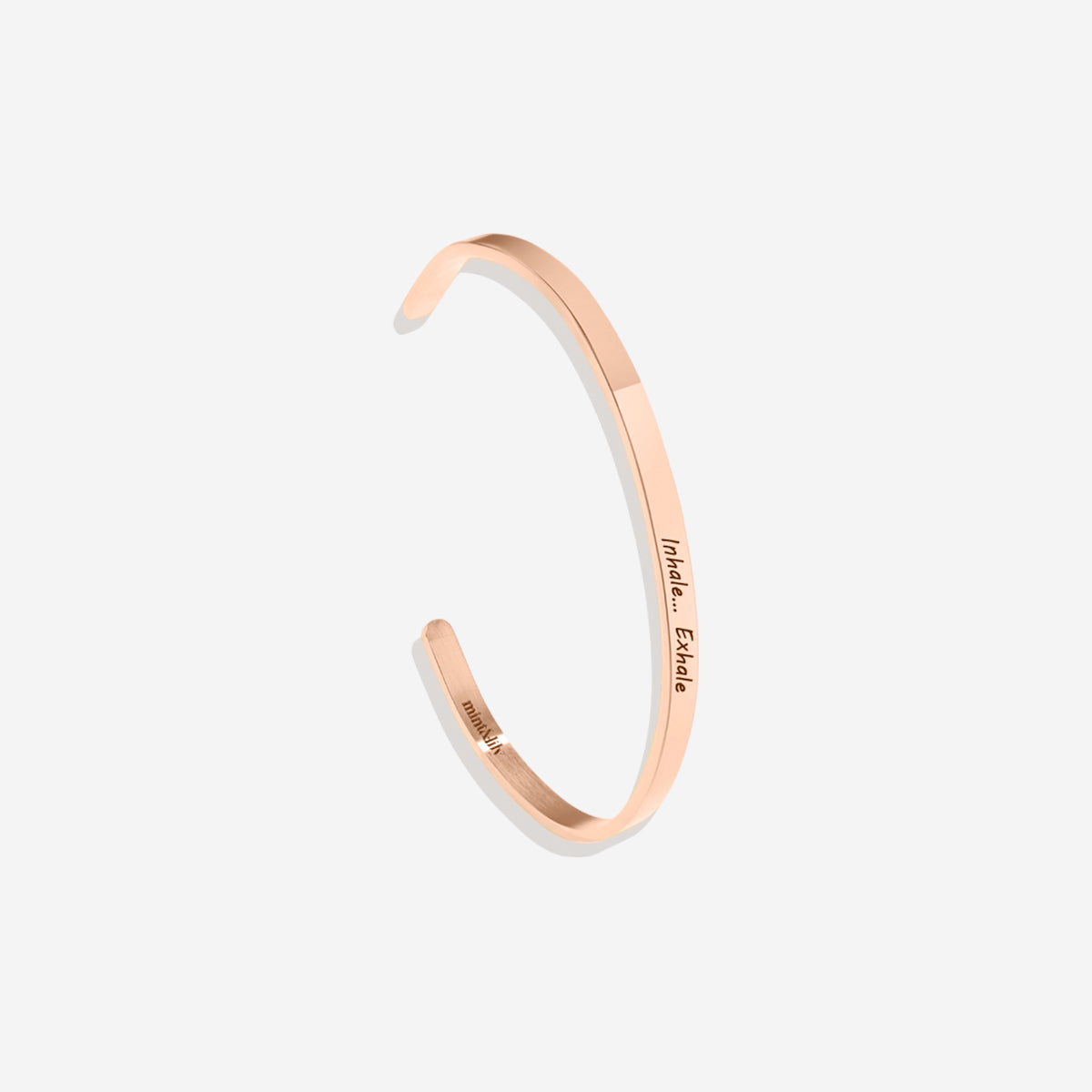 Bracelet manchette fin personnalisé