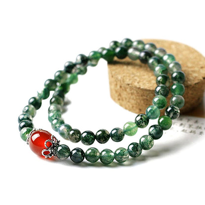 Natural Agate Abundance Bracelet