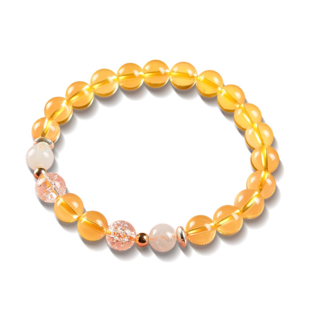 Natural Citrine Fortune & Luck Bracelet