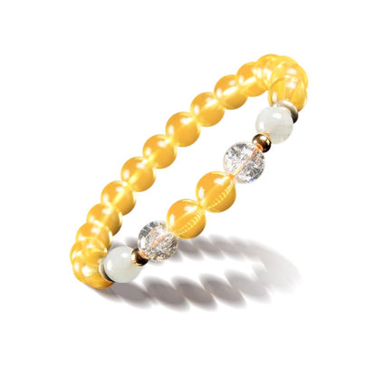 Natural Citrine Fortune & Luck Bracelet
